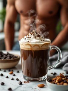 indulgent chocolate almond beverage