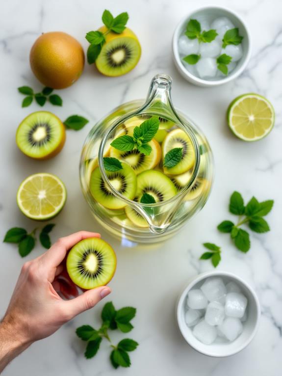 refrigerate for infusion time