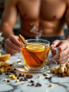 spicy cardamom clove infusion