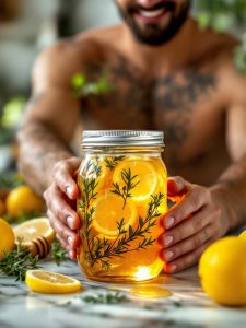 zesty lemon thyme honey