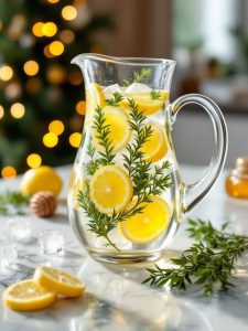 zesty lemon thyme infusion