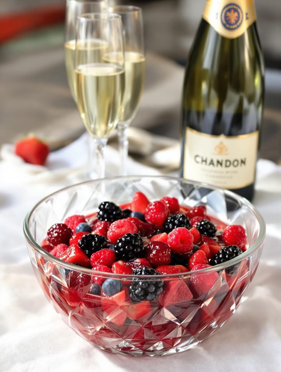 chandon berry sparkling compote