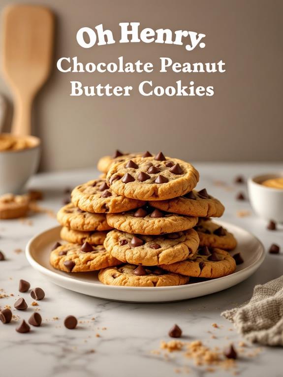 chocolate peanut butter cookies