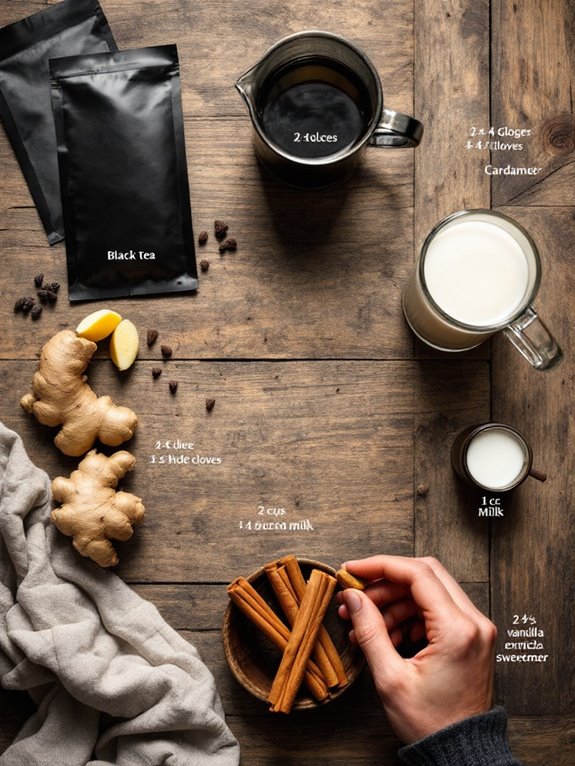 cooking instructions and ingredients