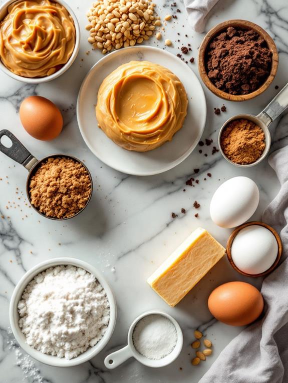 cream butter and sugars