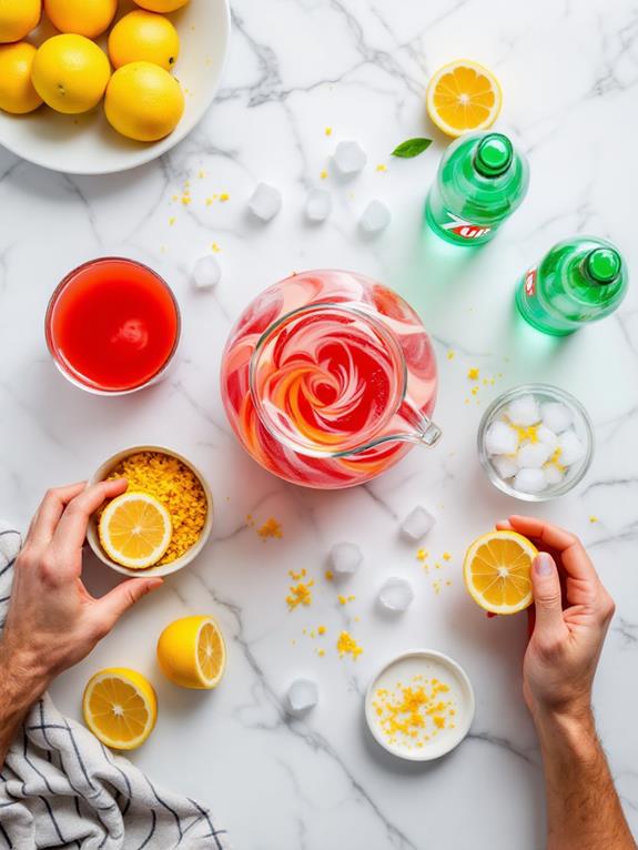 gently add ice cubes