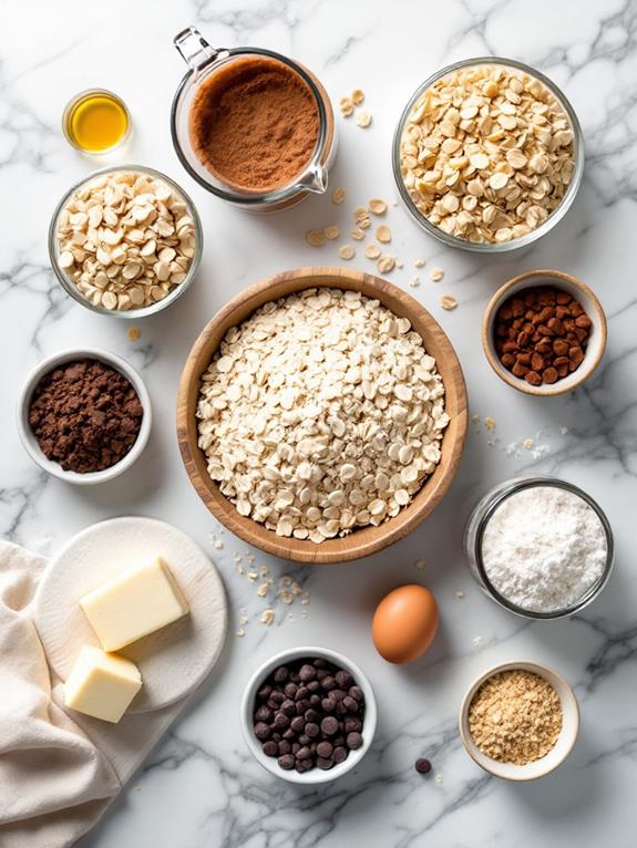 incorporate chocolate and coconut