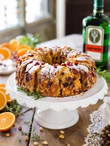 liqueur infused holiday dessert