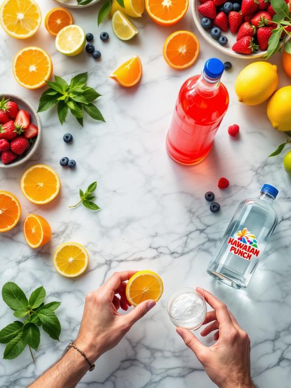 serve with colorful straws