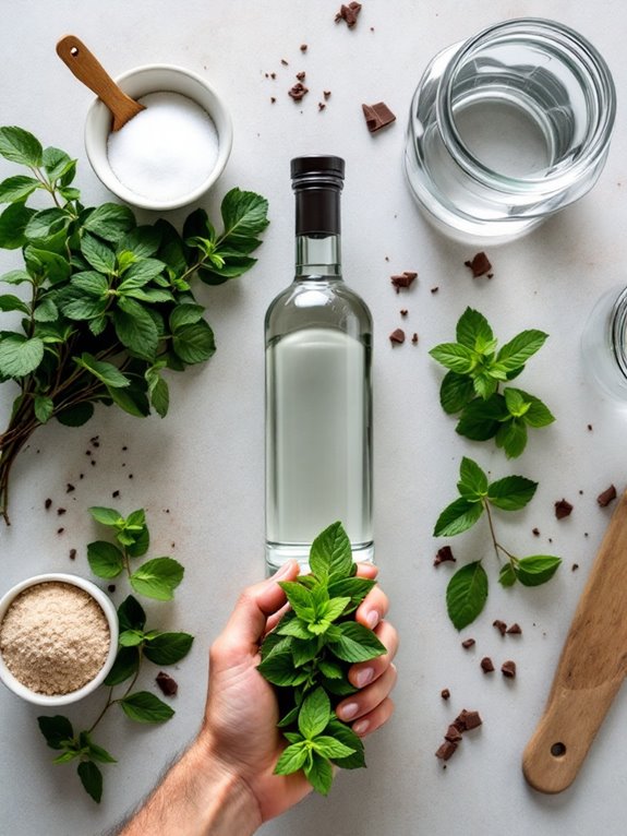 strain infusion into bottle