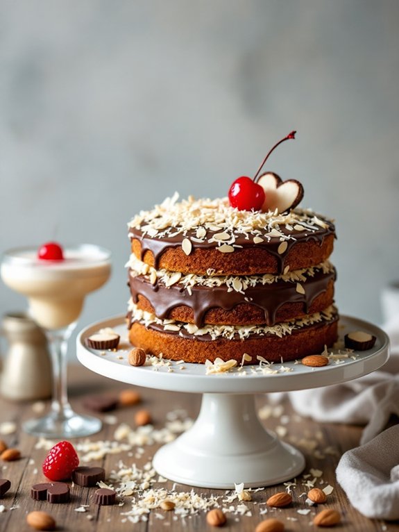 almond joy valentine s cake