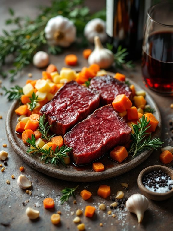 brown beef in batches