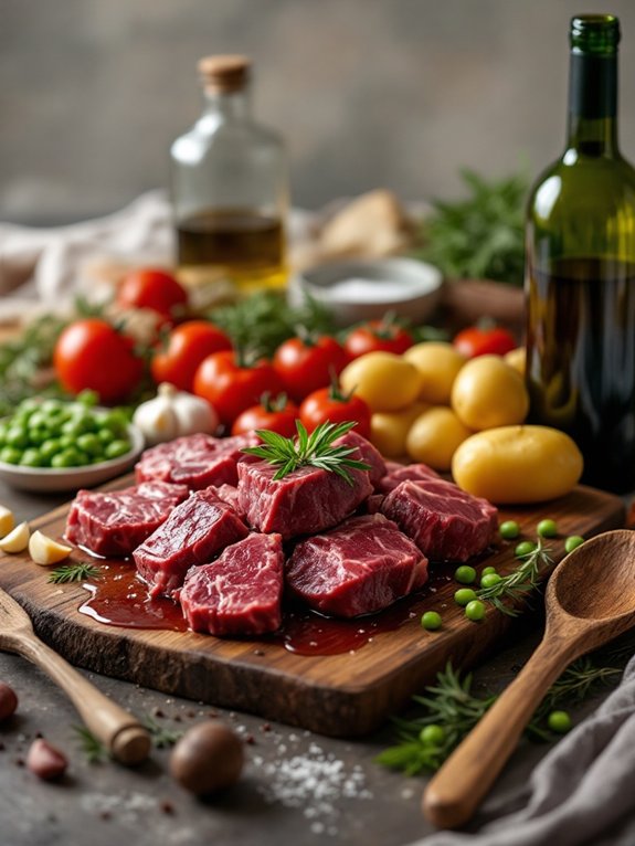 brown beef in batches