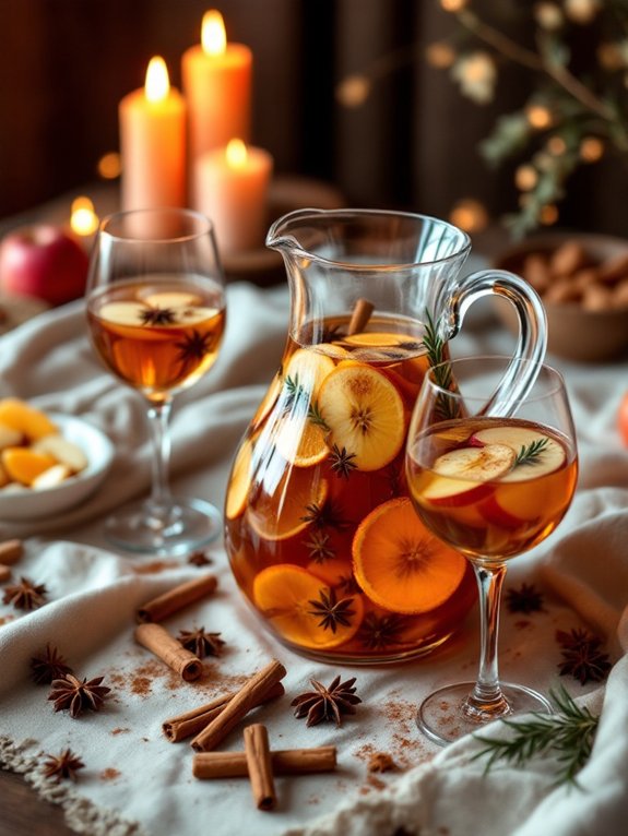 cozy valentine sangria recipe