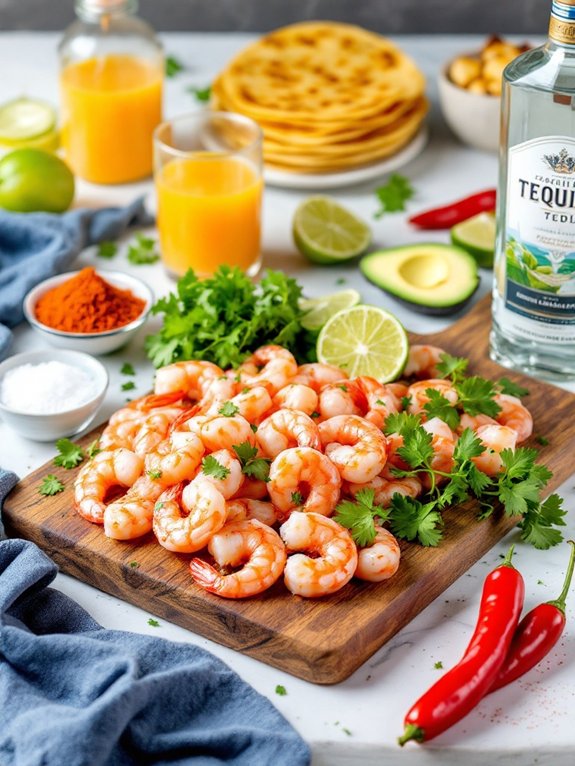 grill shrimp until pink