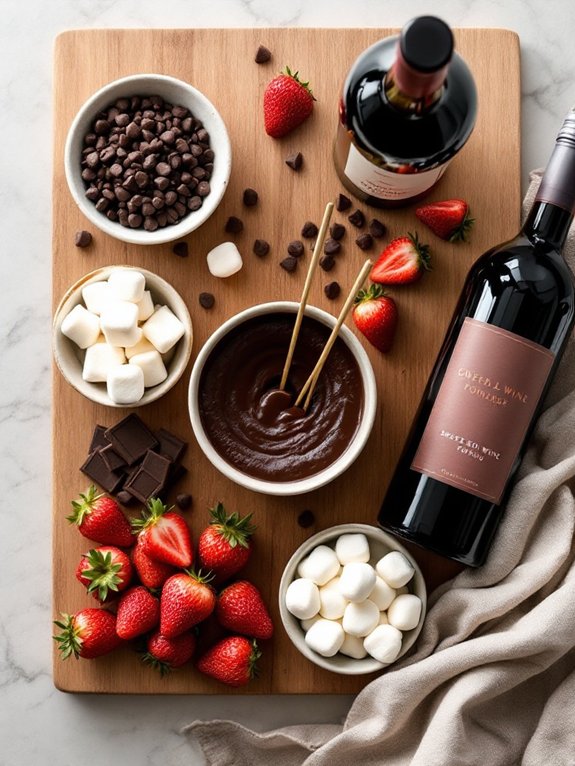 incorporate melted chocolate mixture