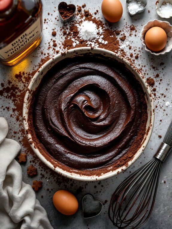 incorporate wet ingredients slowly