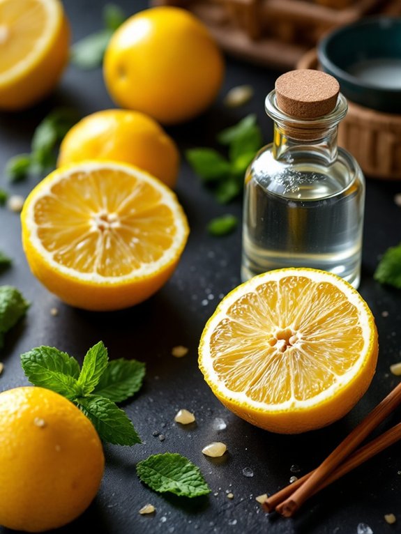 juice the yuzu halves