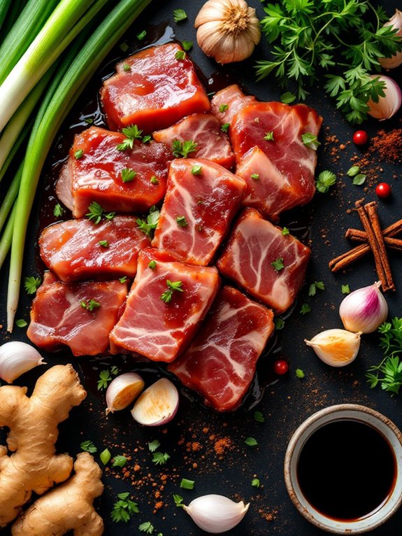marinate pork for hours