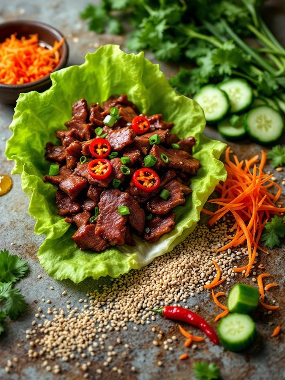 mix in vegetables thoroughly