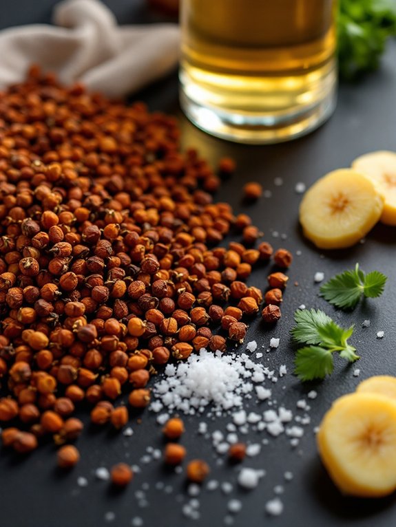 mix ingredients in jar
