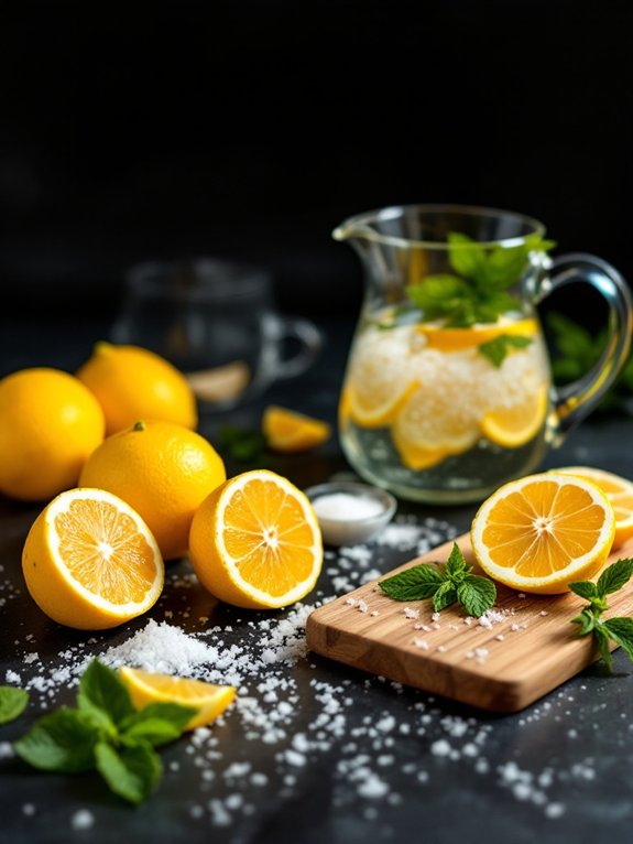 mix with sparkling water