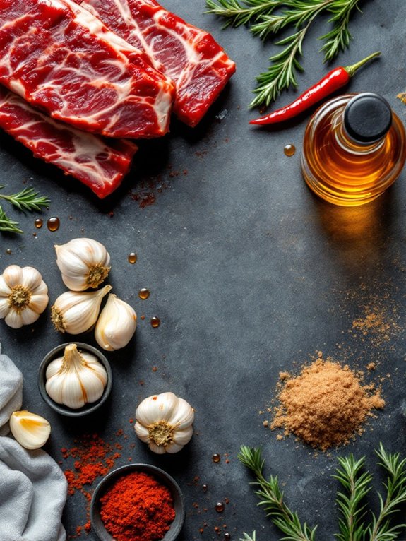 prepare bourbon sauce ingredients