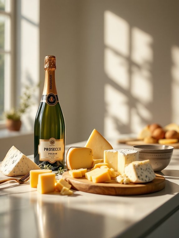 prosecco cheese pairing delight