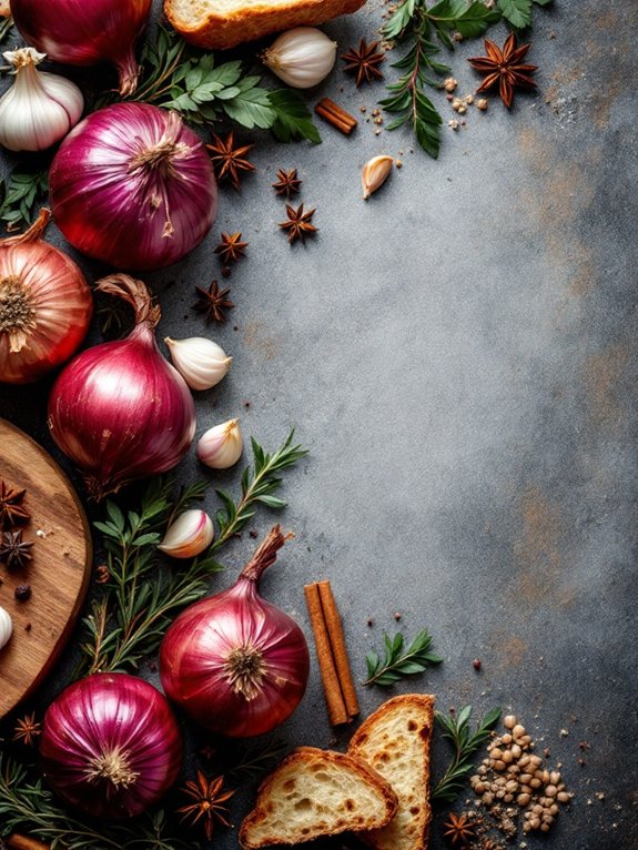 saut onions and garlic