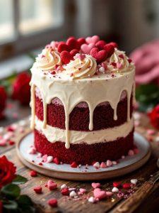 valentine s cake with baileys