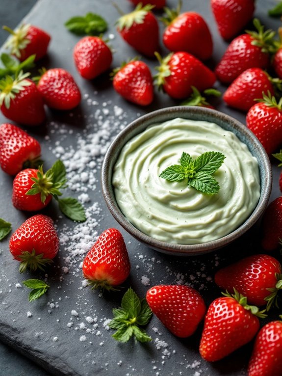 wash and prepare strawberries