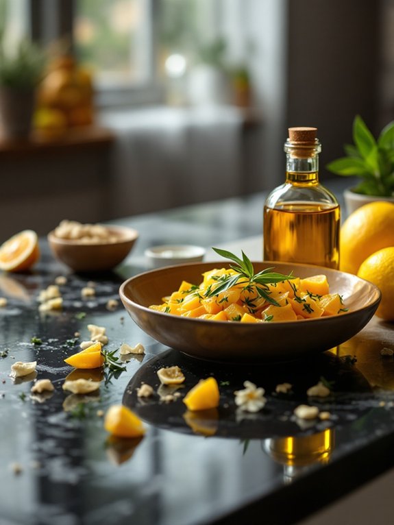 yuzu infused olive oil