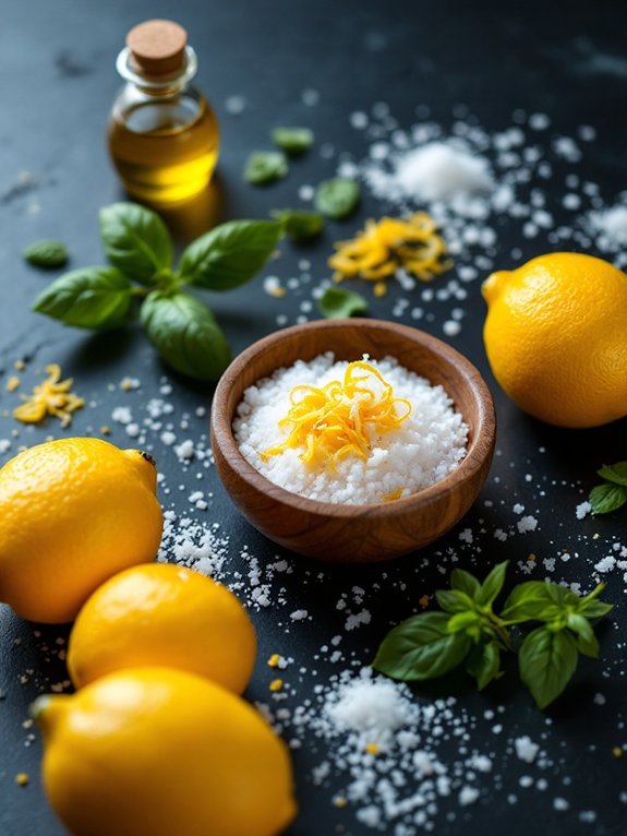 zest yuzu using microplane